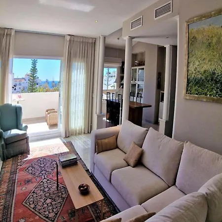 아파트 Penthouse Adelfas Del Mar-private Pool & 마르베야