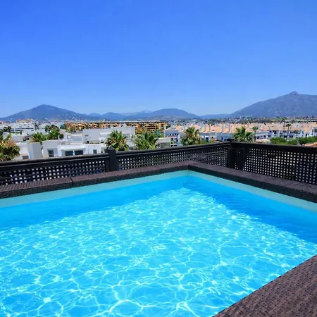 Penthouse Adelfas Del Mar-private Pool & 마르베야