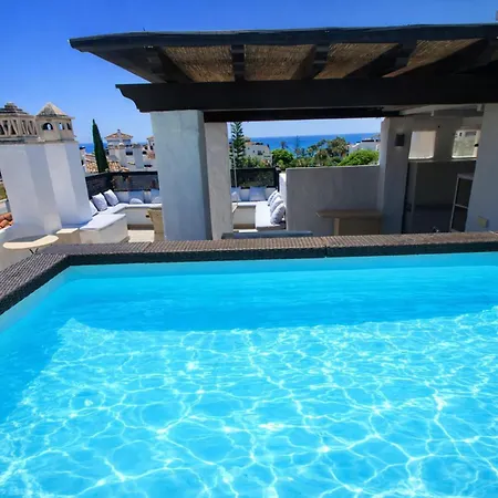 Penthouse Adelfas Del Mar-private Pool & Marbella