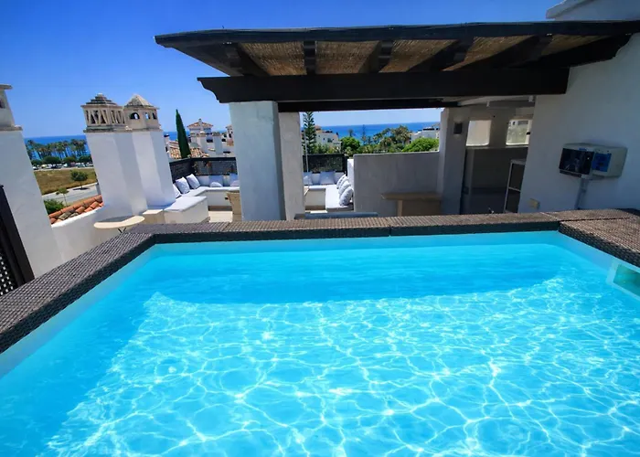 Penthouse Adelfas Del Mar-private Pool & Marbella