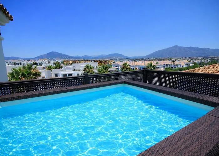 Penthouse Adelfas Del Mar-private Pool & Marbella