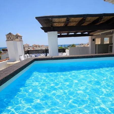 شقة Penthouse Adelfas Del Mar-private Pool &